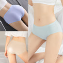 Calcinha Seda Cetim Sem Costura - Kit com 10 Peças