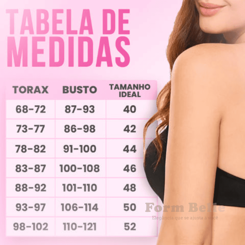 Sutiã Tomara que Caia Sync Comfort - Sustentação Ideal e Conforto sem Alças [COMPRE 1 LEVE 2] + BRINDES