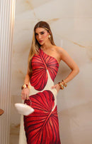 Vestido Longo Nula Manga Anita